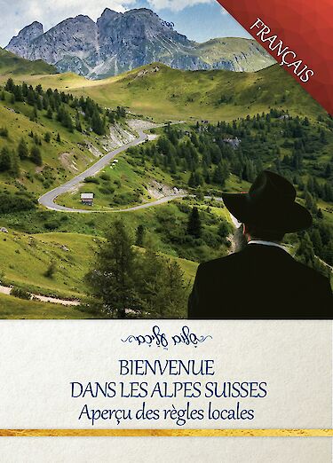 Brochure de voyage « Bienvenue dans les Alpes suisses »